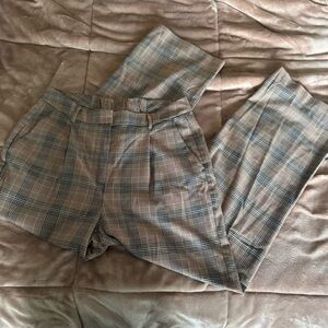 Old Navy Work Plaid Pants